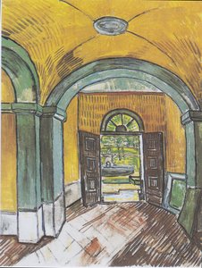 Entrance Hall of the Hospital Saint-Paul